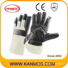 Dark Furniture Leather Work Industrial Safety Work Gloves (310022)